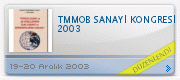 TMMOB SANAYİ KONGRESİ 2003